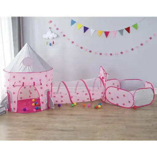 Детская палатка с туннелем и сухим бассейном - фото 2