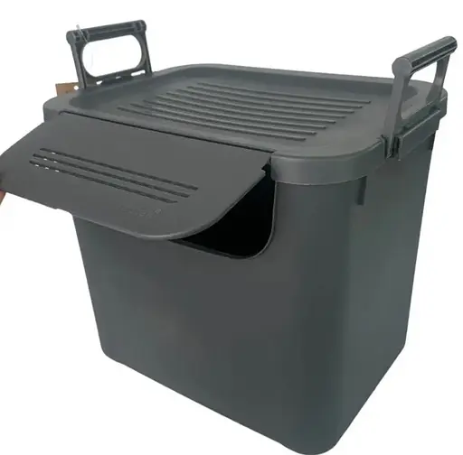 Органайзер-ящик Motek на 30 л антрацит універсальний 29х41х34 см (MT-35) - фото 6