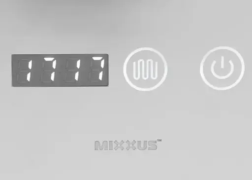 Дзеркало Mixxus PLAIN MC02-80 з LED Touch, Anti-fog, димером, регулюванням яскравості, годинником (MI6931) - фото 9