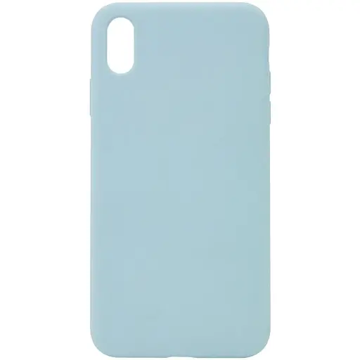 Чехол Epik Silicone Case Full Protective AA NO LOGO для Apple iPhone X/XS 5.8 Бирюзовый/Turquoise