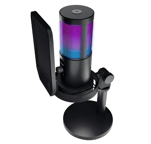 Микрофон конденсаторный HATOR HTA510 RGB Signify USB Black - фото 1