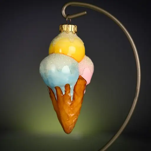 Ялинкова прикраса Різдвяні історії Trio mon mio скло (4820001045864) - фото 3