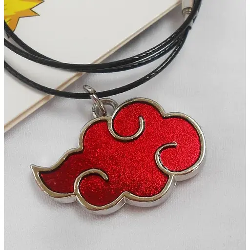 Кулон Наруто Акацукі червона хмара Naruto NA 22.027 - фото 2