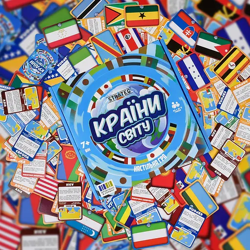 Настільна гра Strateg Країни світу (30952) - фото 6