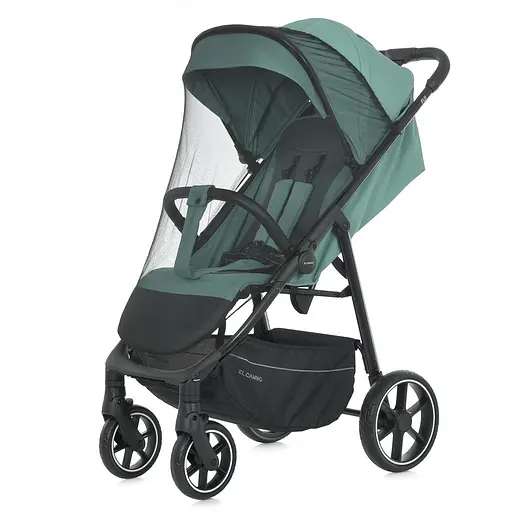 Детская прогулочная коляска-книга El Camino ME 1113 Fiji Frost Green Matt Зеленая - фото 3