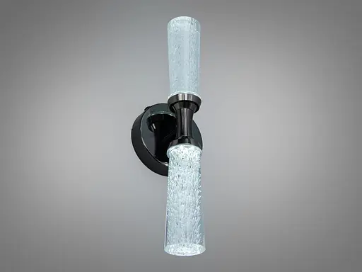 Бра LED Romin чорний хром 5 Вт циліндричні плафони - фото 3