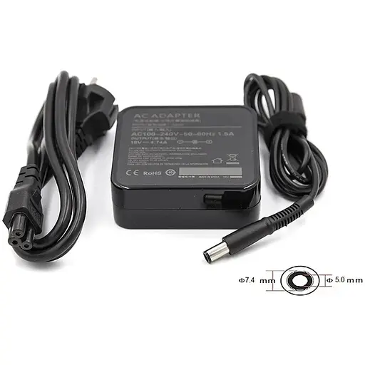 Блок живлення для ноутбуків PowerPlant HP 220V, 19V 90W 4.74A (7.4*5.0) wall mount