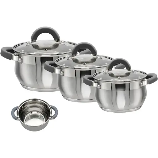 Набір посуду Zauberg зі скляною кришкою (000020201) - фото 2