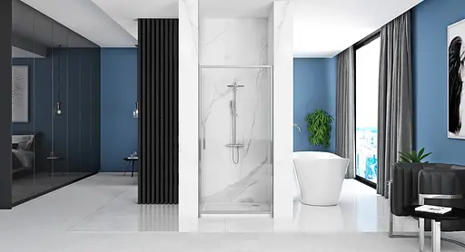 Дешевые двери Rea Rapid Swing 100 хром REA-K5607 - фото 3