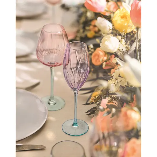 Набор бокалов для шампанского CD'A Swirly Spring 4х210 мл (V9137) - фото 7