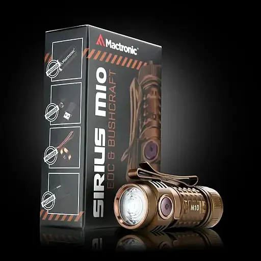 Фонарь тактический Mactronic Sirius M10, 1000 Lm USB Rechargeable Magnetic (THH0171) - фото 10