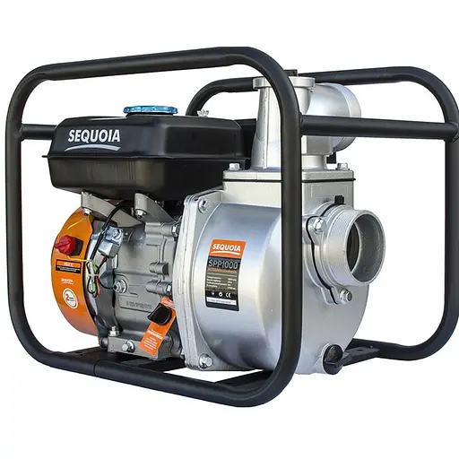 Мотопомпа бензиновая Sequoia для чистой воды SPP1000 - фото 1