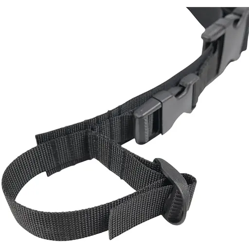 Ремінь Kiborg 3-точковий поліамідний для АК РПК Black (1000-k8018) - фото 5