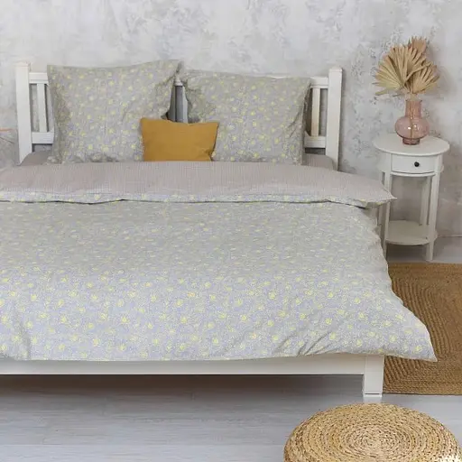 Комплект постельного белья Viluta двуспальный ранфорс 22204 100% хлопок - фото 2