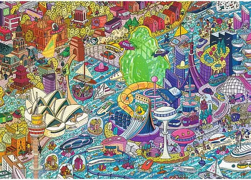 Пазл Trefl Безграничная коллекция. Город в деталях: Сидней 1000 эл. (10751) - фото 2