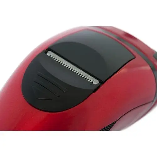 Електробритва Новий Харків НХ-8507 Лидер-Q Red, 6W, роторна, сухе гоління, 3 головки для гоління, подвійні леза, плаваюча конструкція ножів, повторение контуров лица, живлення акумуляторний Li-ion, тример для скронь