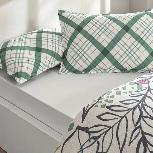 Постільна білизна Sec&Ser Greeny Green Ранфорс Преміум Tac pbe0051580 - фото 3