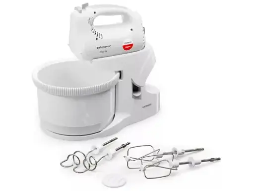 Миксер Zelmotor с оборотом чашей 550Вт|5 нас|турбо|белый - фото 2