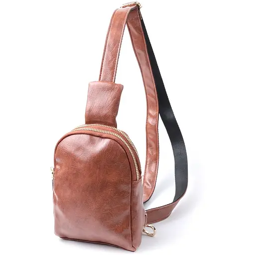 Женская компактная сумка Vintage через плечо на два отделения из экокожи 13х18х4 см sum0026974 - фото 1