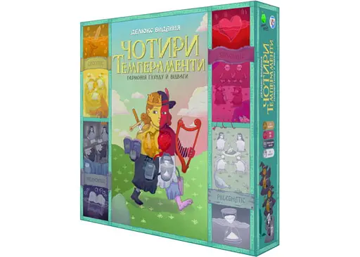Настольная игра Games 7 Days Четыре темперамента. Делюкс издание (Four Humours) (укр.) (CHT001UA)