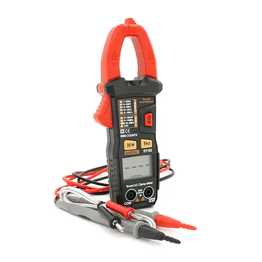 Токовые клещи Aneng ST193 (STOP PRODACT) Измерение: V (AC/DC) Ω, C, Hz (NCV) - фото 1