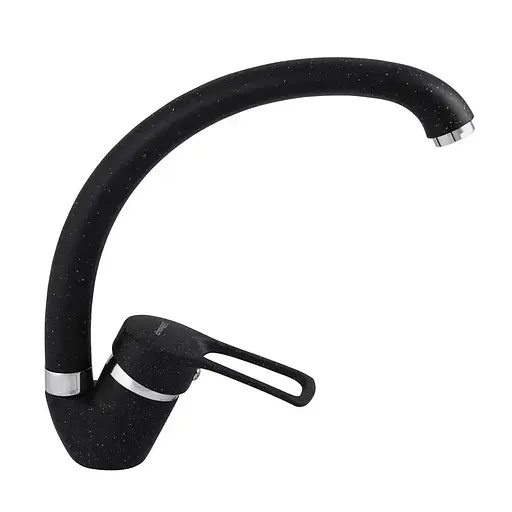 Змішувач для кухні Champion Hansberg 777 black CH0267 Чорний матовий - фото 1