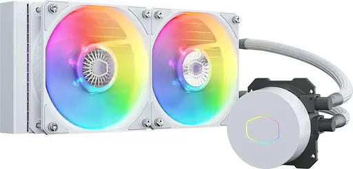 СВО Cooler Master MasterLiquid ML240L V2 ARGB White (MLW-D24M-A18PW-RW) Б/в - фото 1