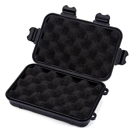 Водонепроницаемый кейс противоударный 150 x 93 x 45 мм Gymtop W165, черный (100443)