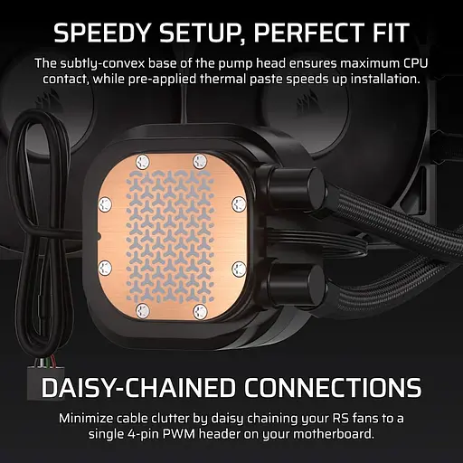 СВО Corsair Nautilus 240 RS LCD (CW-9061031-WW) - фото 4