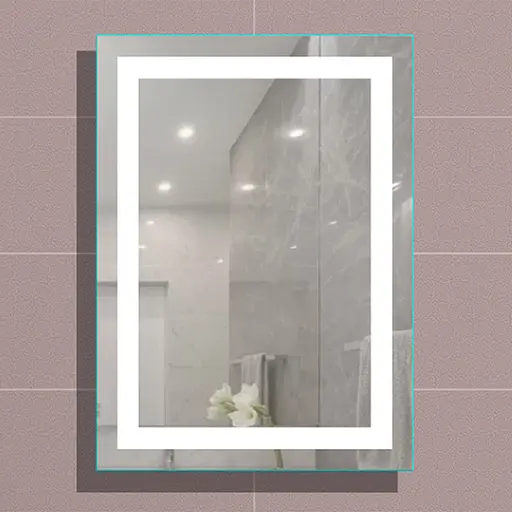 Дзеркало Nautilus Duble 60x80 см LED, універсальний монтаж DOUBLE 600x800 Mr-U - фото 1