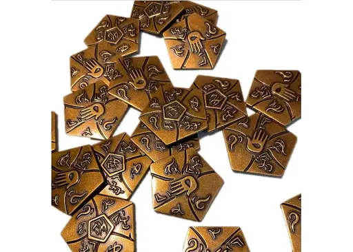 Аксесуар Games 7 Days Набір металевих монет для гри Сплячі Боги Metal Coins Sleeping Gods укр. (SB006U) - фото 2