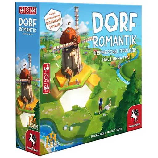 Настольная игра Ігрова Майстерня Dorfromantik. Фермерские Приключения (Dorfromantik) (укр.) (IM1005UA) - фото 1