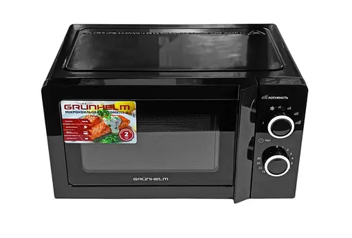 Мікрохвильова піч Grunhelm 20MX711-W мікрохвильова піч 700 Вт Чорна - фото 3