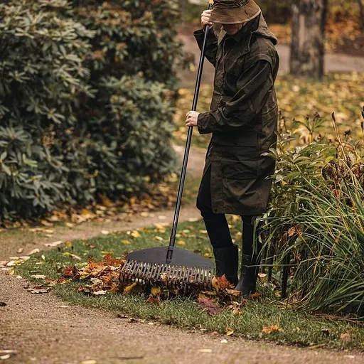 Пластиковые лёгкие грабли для газонов Fiskars Solid L 52 см, 135014 (1014915) - фото 3