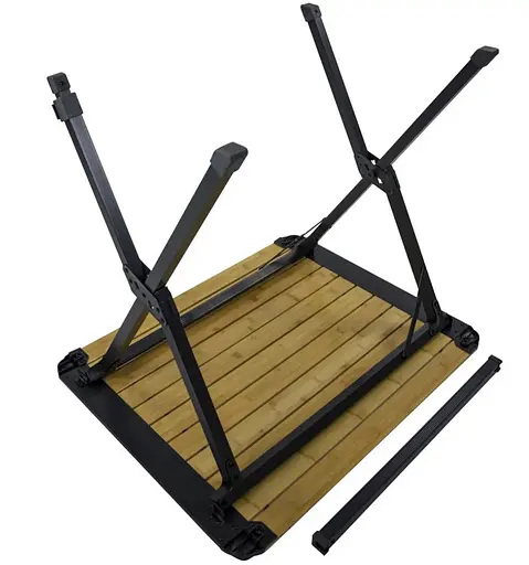 Стол Bo-Camp Maryland M 80x63 см Bamboo Brown (1404643) (DAS303288) - фото 5