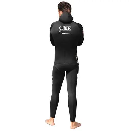 Гідрокостюм Omer Master Team 7 mm Wetsuit Long Black L (1053-6707MT4) - фото 2
