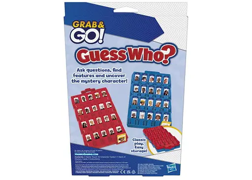 Настольная игра Hasbro Угадай Кто? Дорожная версия (Guess Who? Travel) (F8257) - фото 2