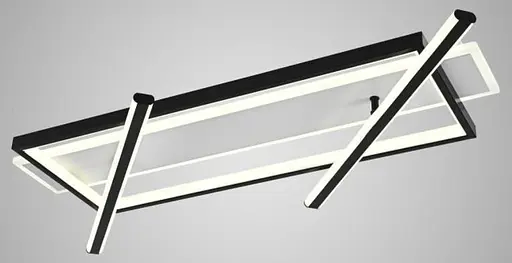 Люстра світлодіодна V K38627-4 BK+WH