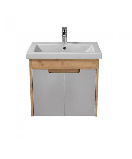 Тумба Мойдодир Smart Craft 60-A з умивальником Cersanit Como 60 - фото 6