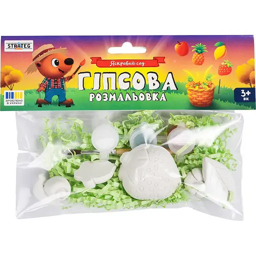 Гіпсова розмальовка Strateg Яскравий сад (31061) - фото 4