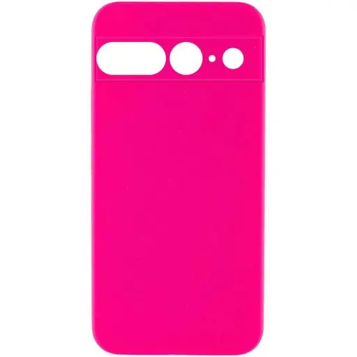 Чохол Lakshmi Silicone Cover Full Camera (AAA) для Google Pixel 7 Pro Рожевий / Barbie pink