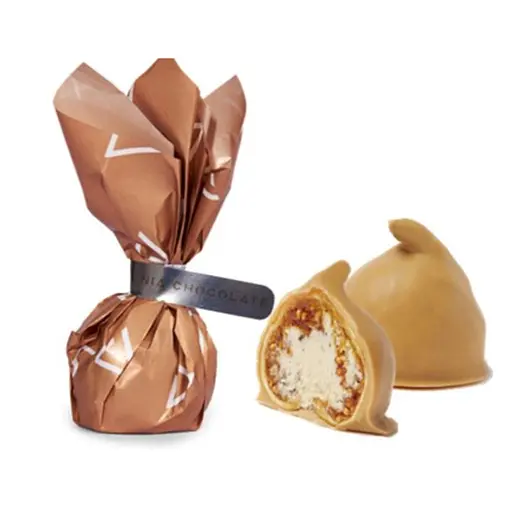 Конфеты Nia Chocolate Инжир сушеный в карамельном кувертюре с миндально-кофейной начинкой и ароматом бренди 252 г - фото 2