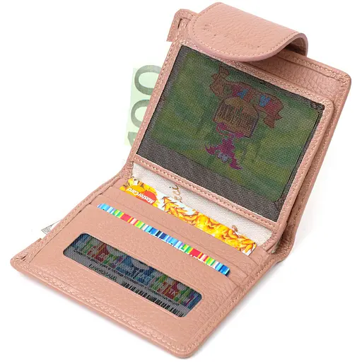 Женский кожаный кошелек Tony Bellucci 11.5х9.5х2 см acs0028346 - фото 5