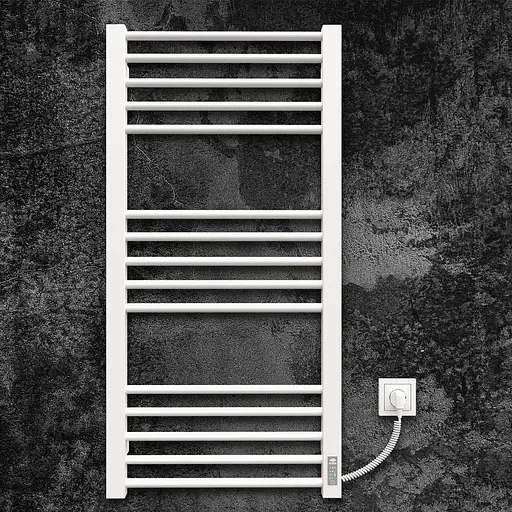 Електрична рушникосушарка Kosser Степ 1000x500 ER тайм. білий ДСТ03ERW, Білий матовий, Праве - фото 2