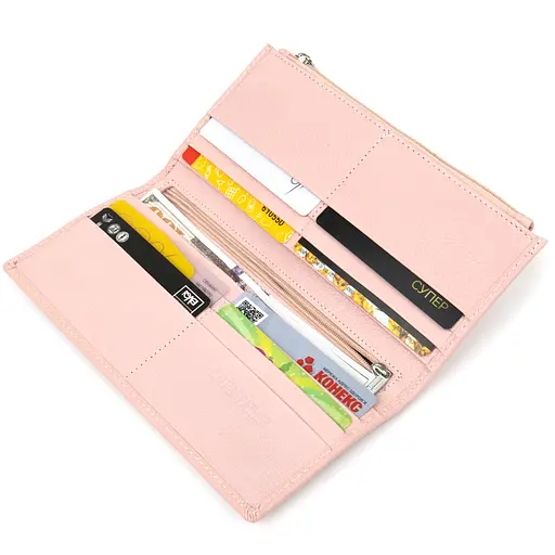 Женский кожаный кошелек ST Leather 19х9.5х1.5 см acs0018195 - фото 4