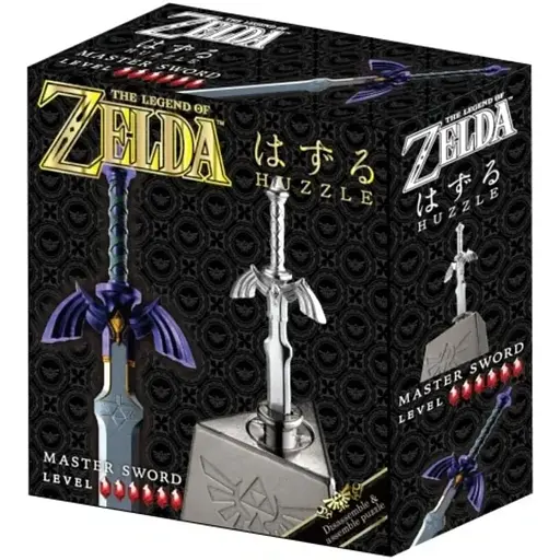 Головоломка з металу Huzzle Zelda Master Sword 6 зірок 515144 - фото 4