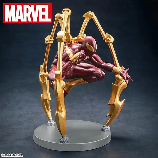 Фігурка Sega Luminasta Iron Spider Man Marvel Марвел Залізна Людина Павук 18 см SL ISM M 18 - фото 3
