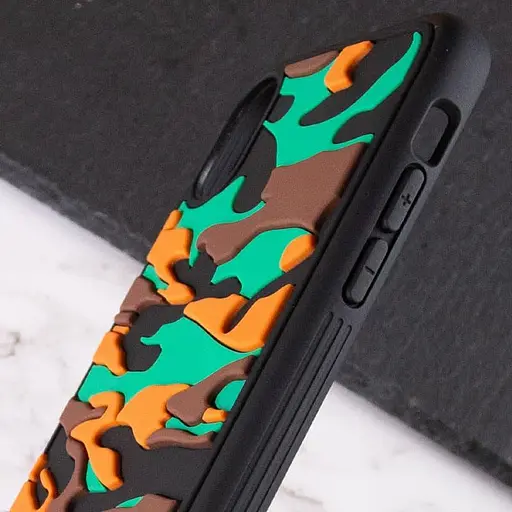 Чохол Epik TPU+PC Army Collection для Apple iPhone XS Max 6.5 Коричневий - фото 4