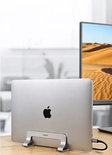 Универсальная вертикальная подставка для ноутбука Ugreen LP258 Aluminium серый (20471) - фото 4