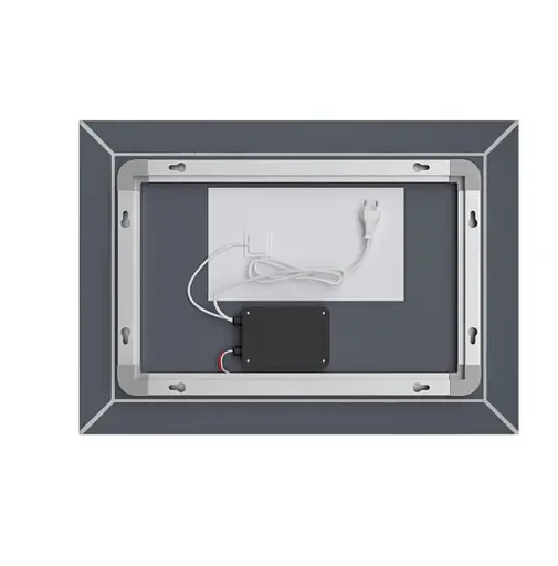 Дзеркало Mixxus Premium CUBIC MR14-70x50-REVERSE (LED Touch, Anti-fog) (MP6647) - фото 4
